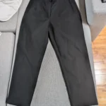 Featured thumbnail for Pantalon taille haute noire Zara