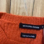 Thumbnail for Monoprix balloon sleeve jumper made in Italy