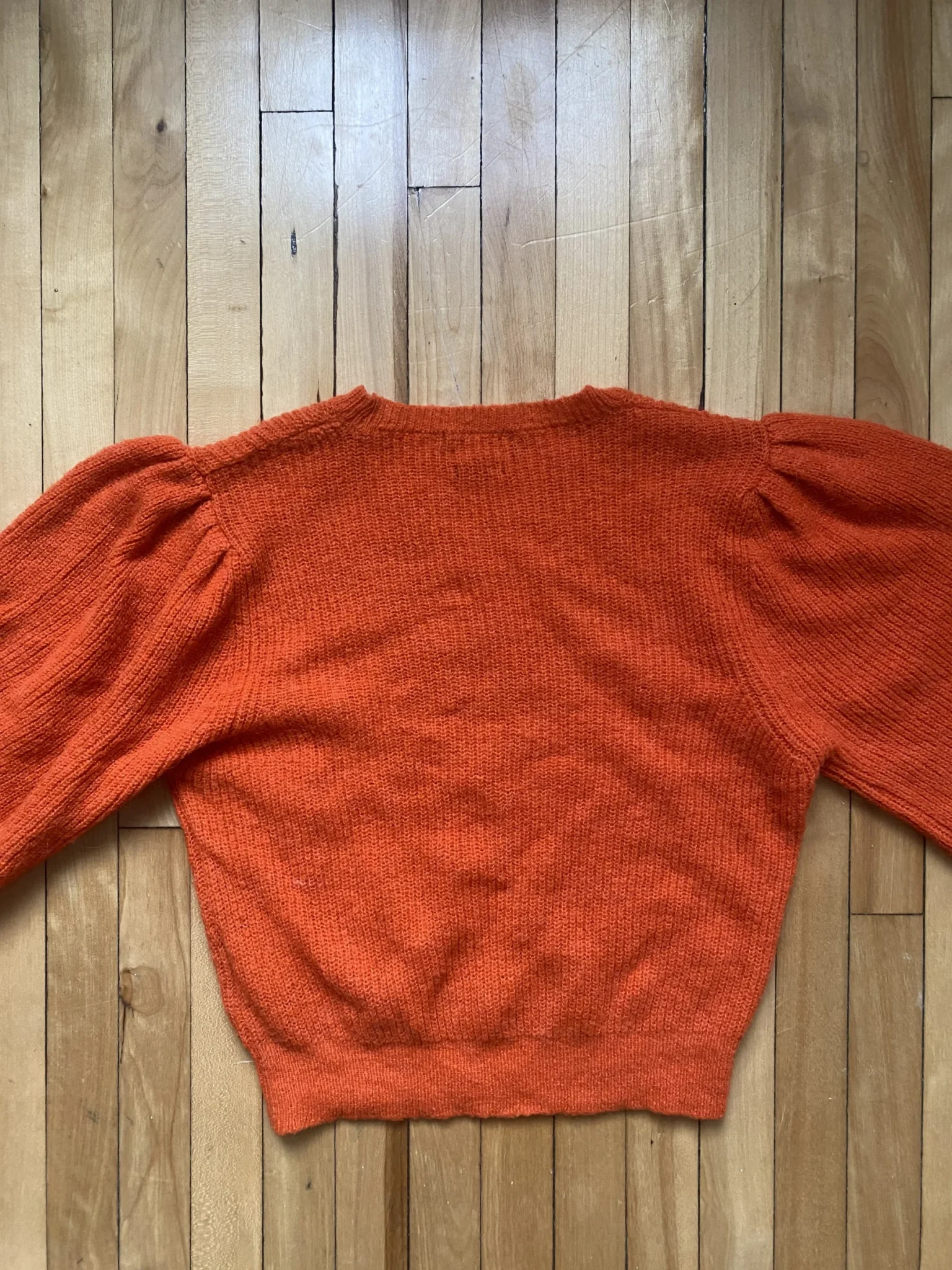 Image for Monoprix balloon sleeve jumper made in Italy