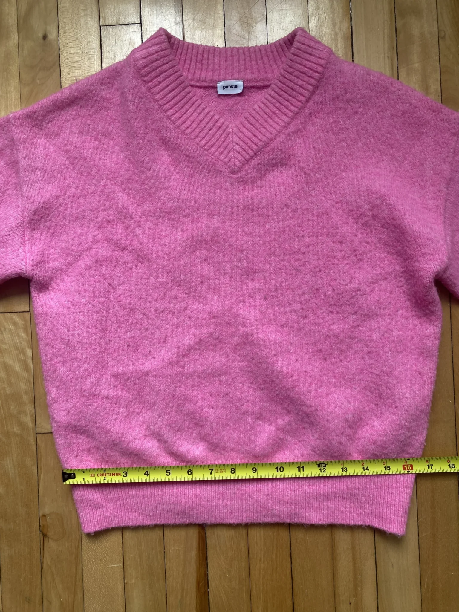 Image for Candy pink jumper Pimkie