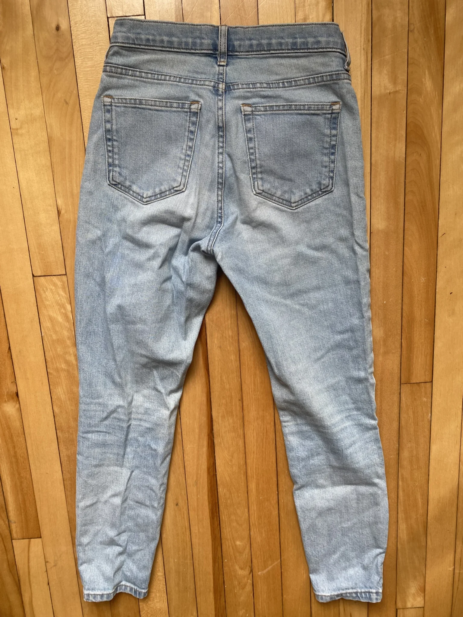 Image for Everlane light straight jeans