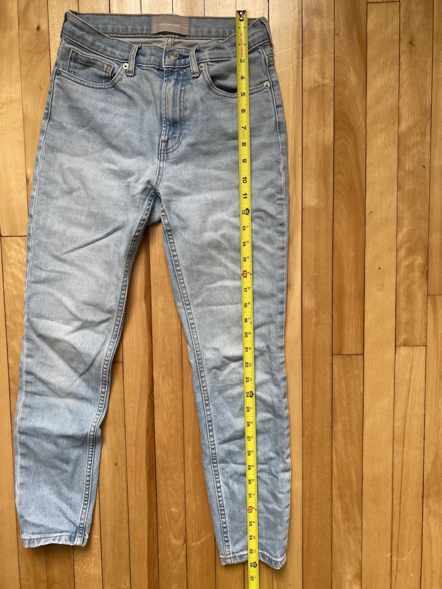 Image for Everlane light straight jeans