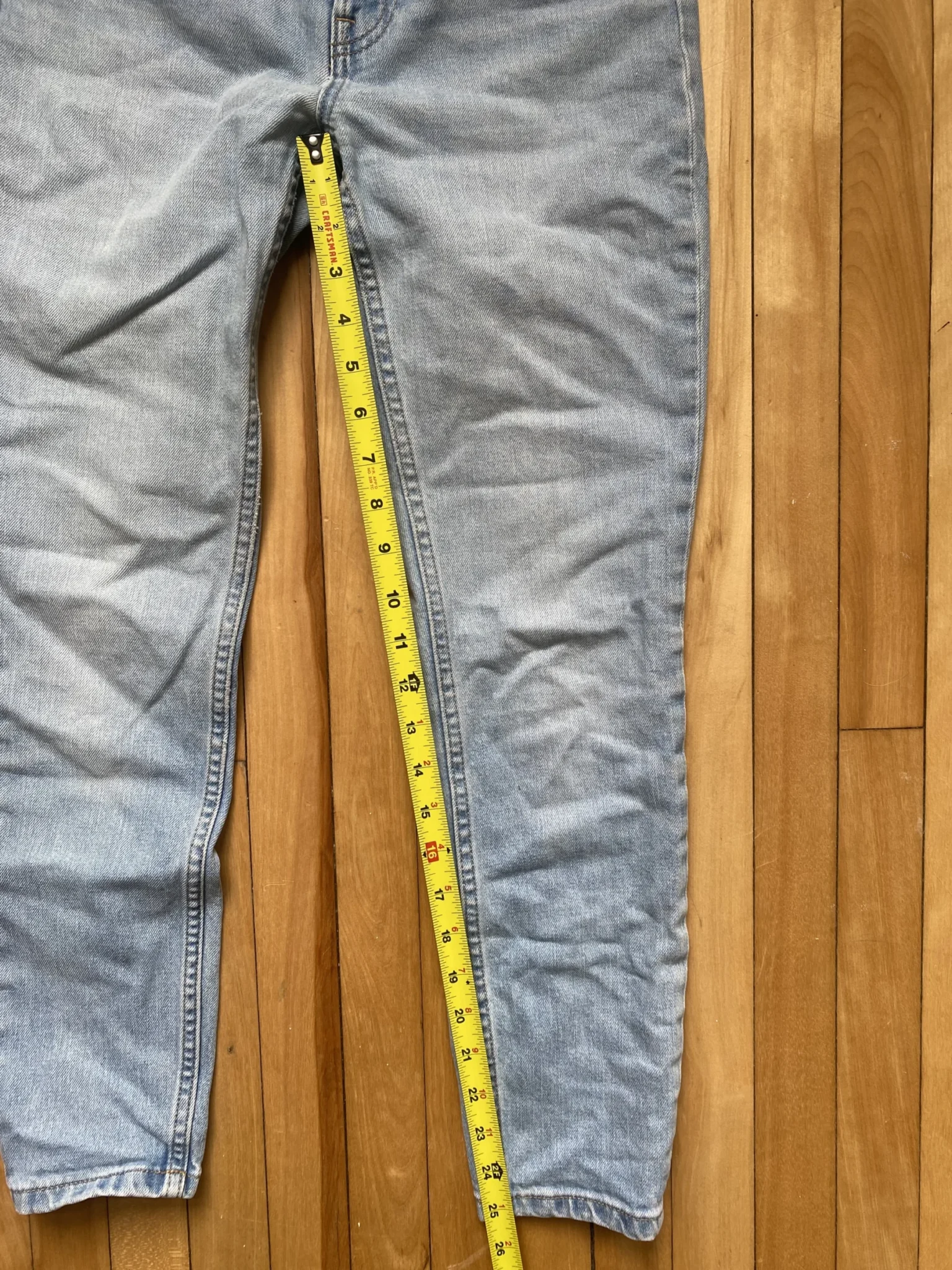 Image for Everlane light straight jeans