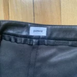 Thumbnail for Short skirt in black imitation leather Pimkie
