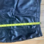 Thumbnail for Short skirt in black imitation leather Pimkie