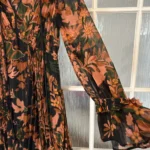 Thumbnail for Robe midi à manches longues