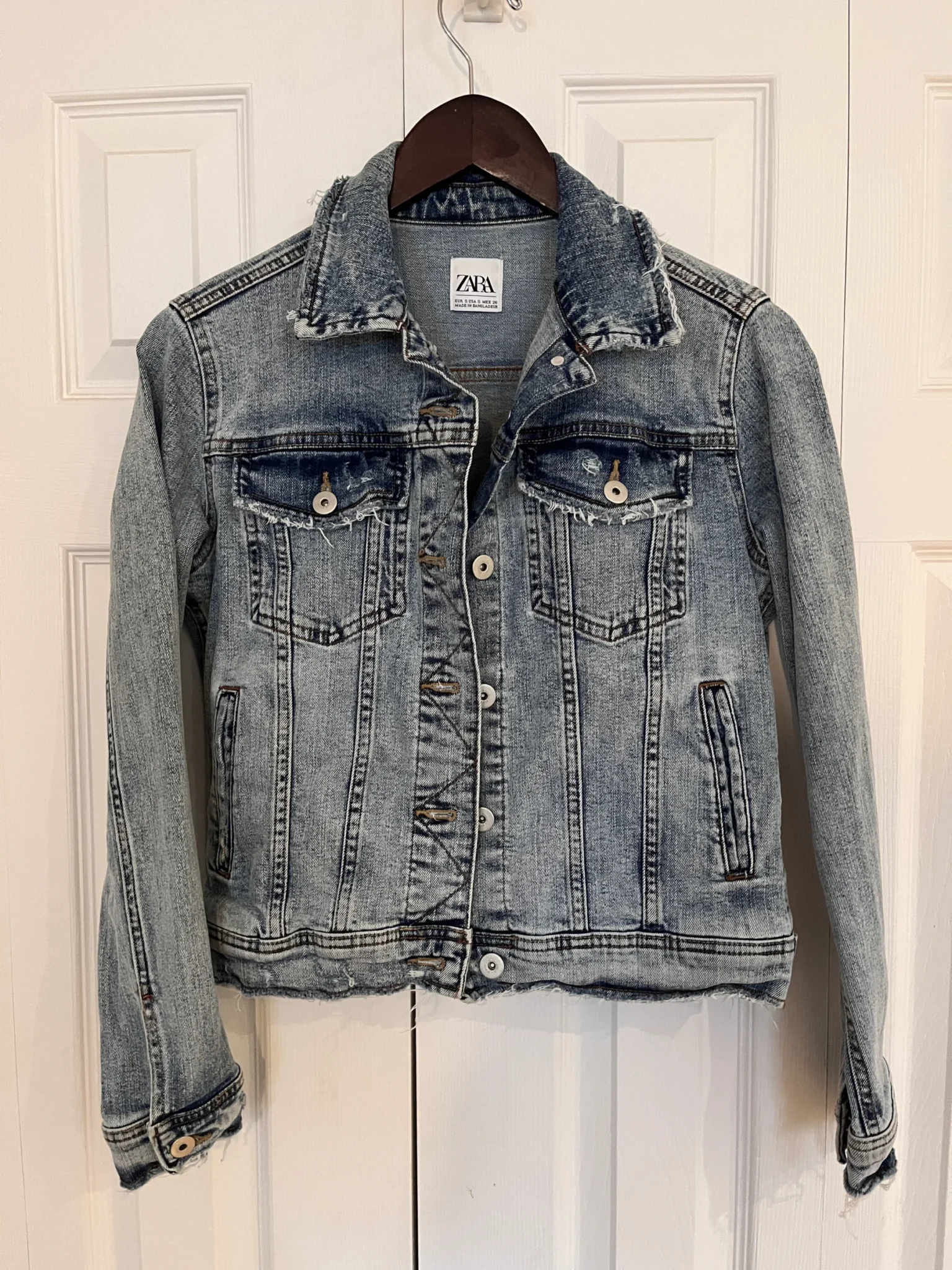 Featured image for Veste jeans ajustée
