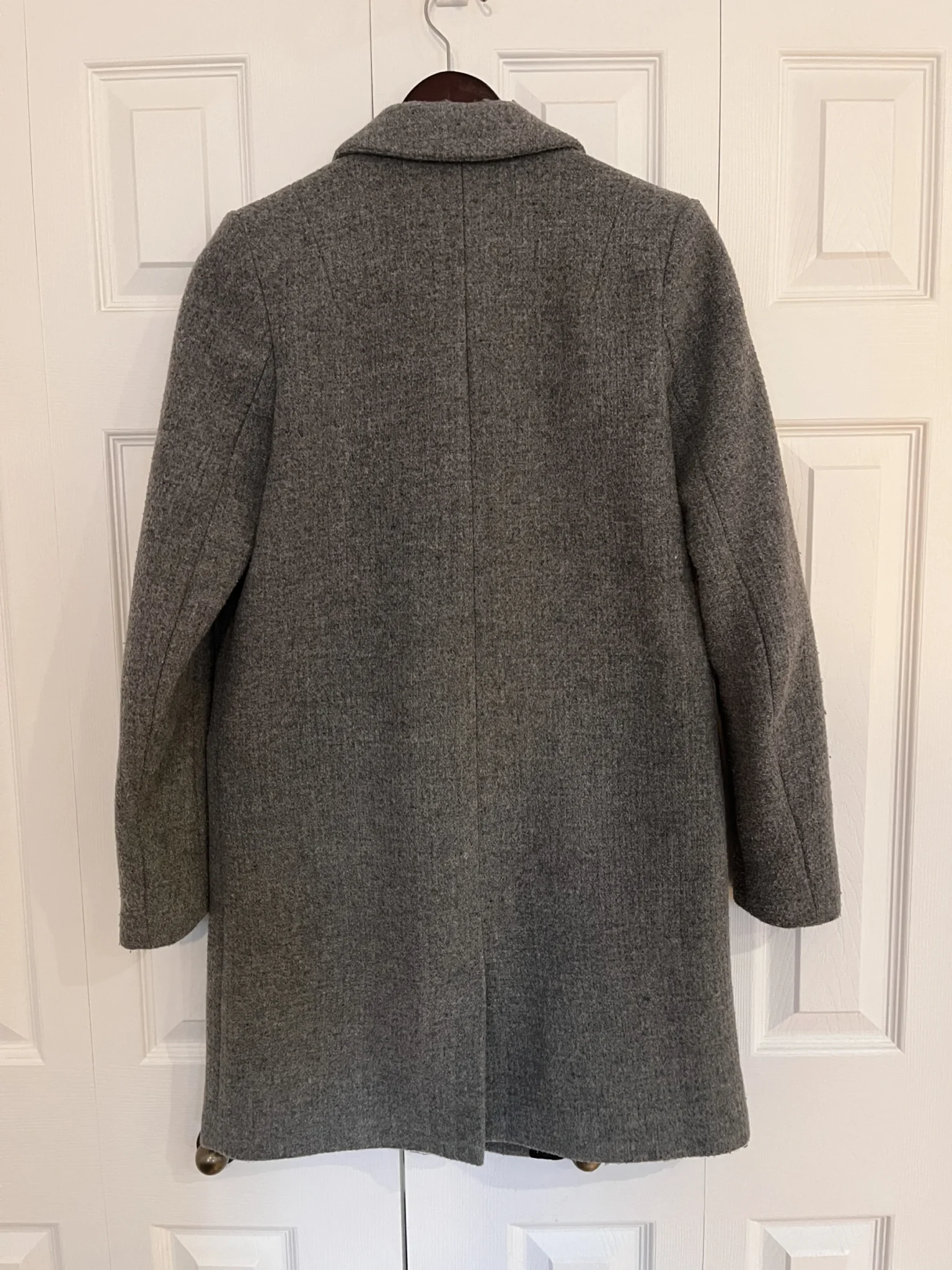 Image for Manteau mi-long gris