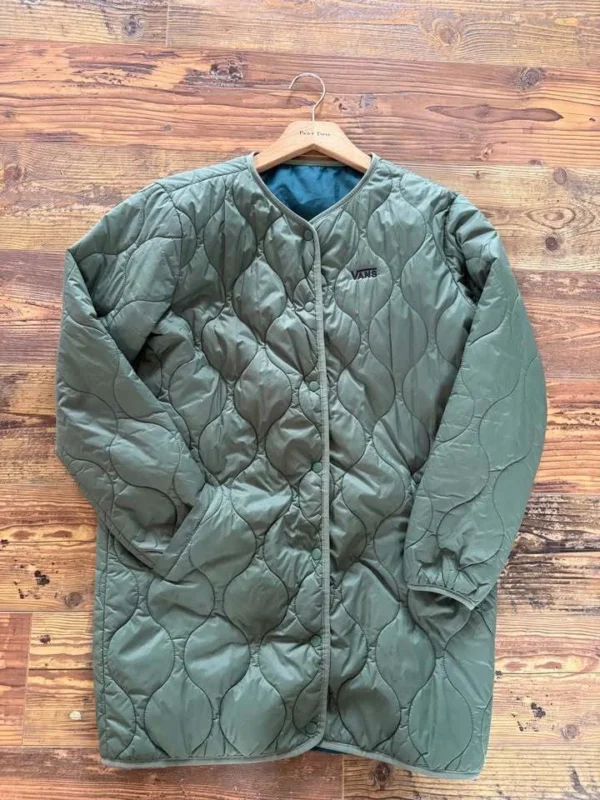 Featured image for Manteau mi-saison matelassé VANS pour femme (Small)