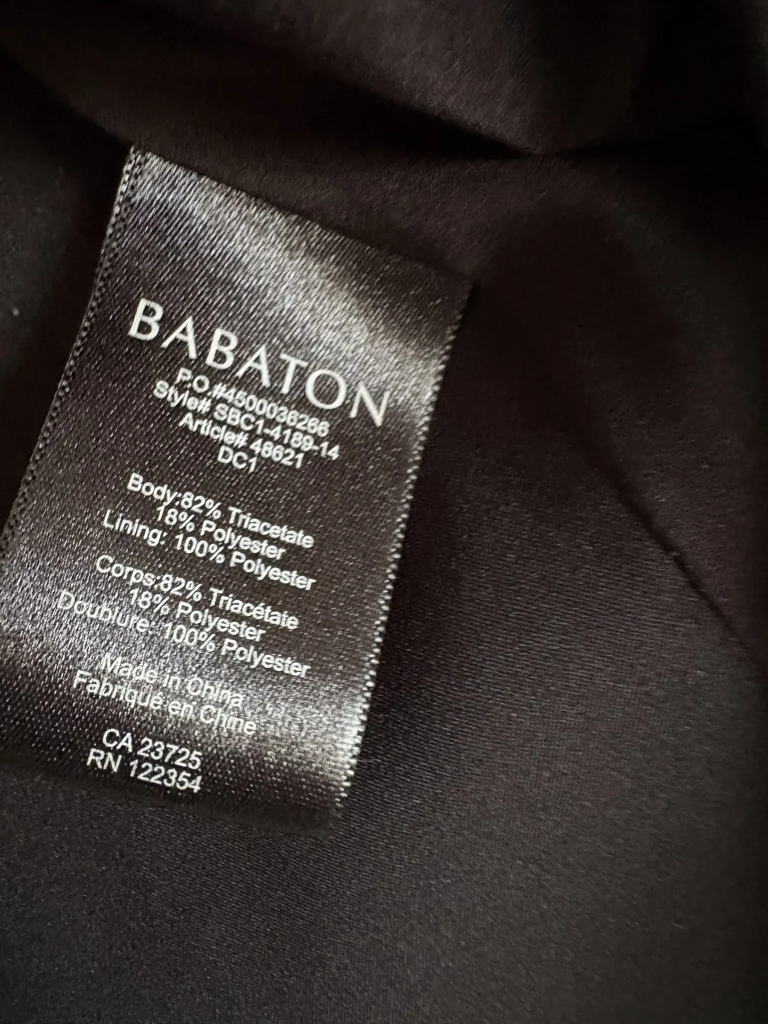 Image for Babaton cropped jacket