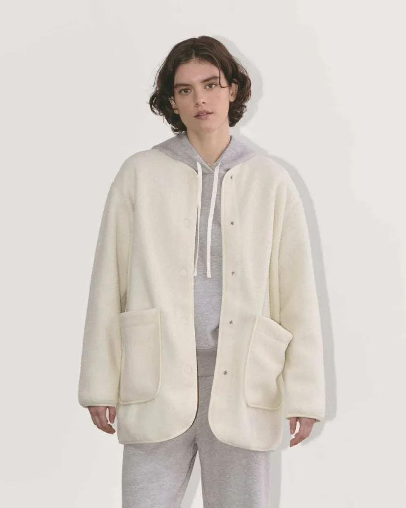 Featured image for Everlane sherpa jacket