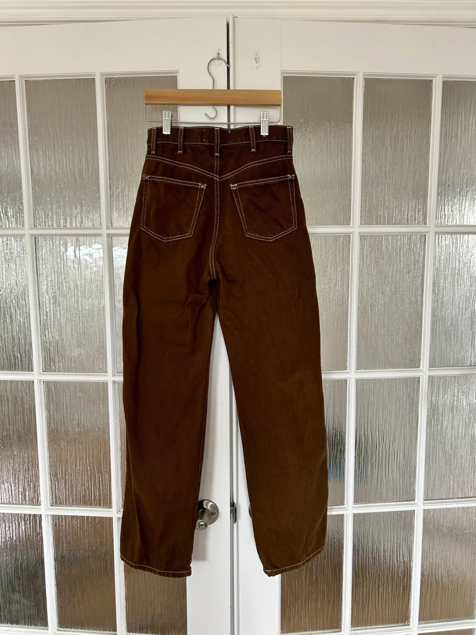 Image for Jeans taille haute jambe droite