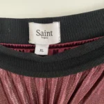 Thumbnail for Iridescent burgundy skirt with lining 🌺