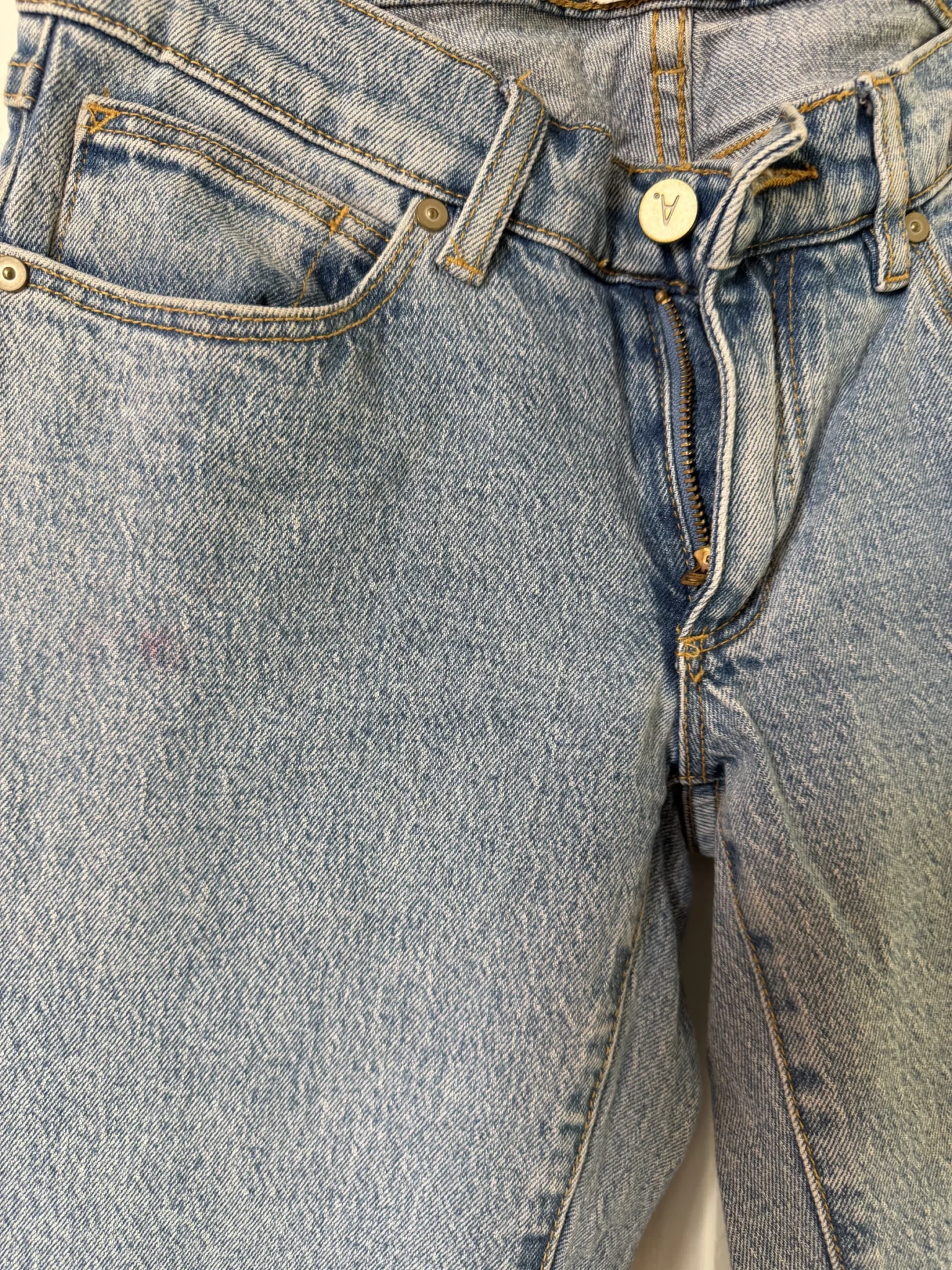 Image for Abrand bootcut jeans size 25 light wash