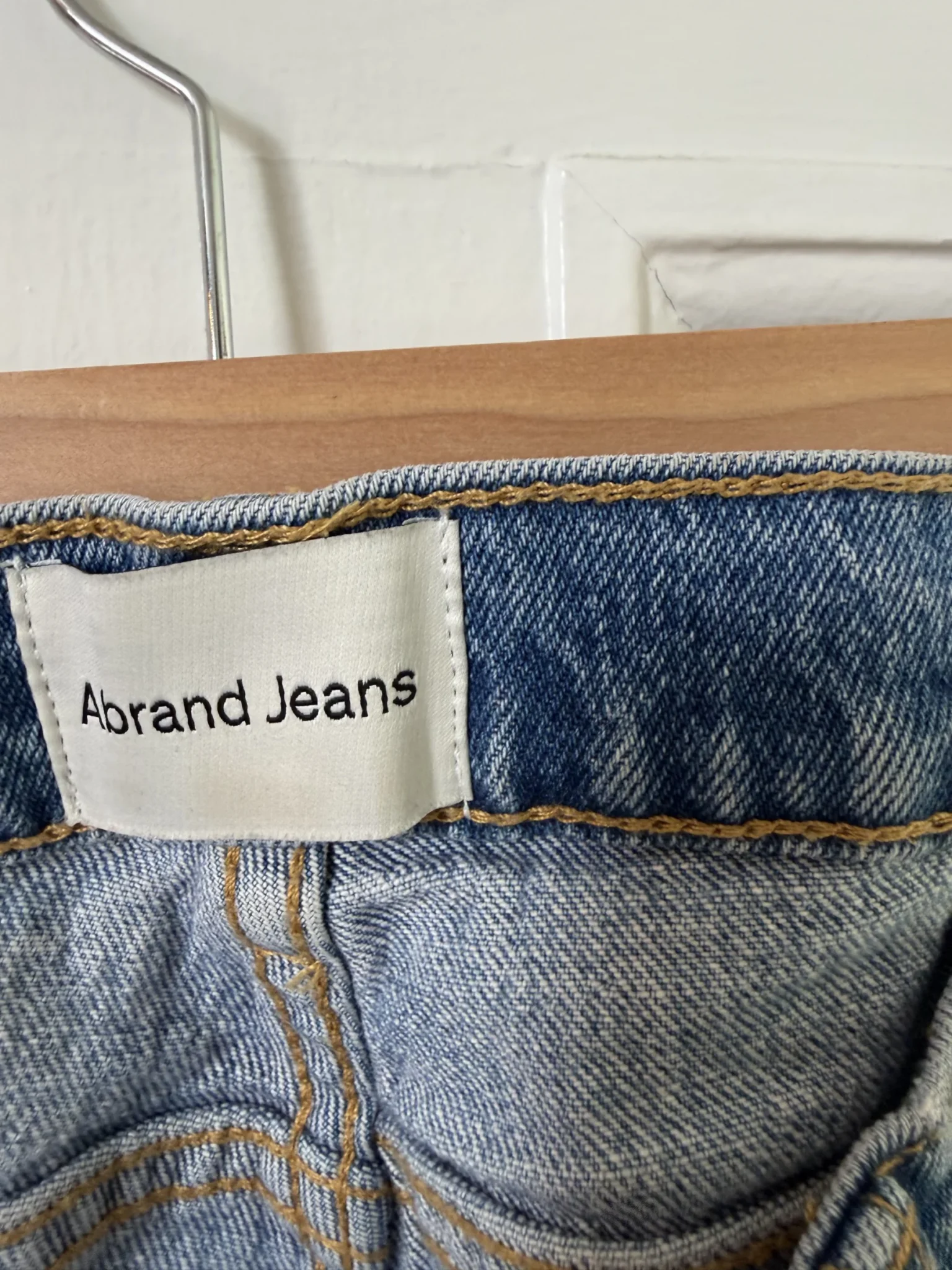 Image for Abrand bootcut jeans size 25 light wash