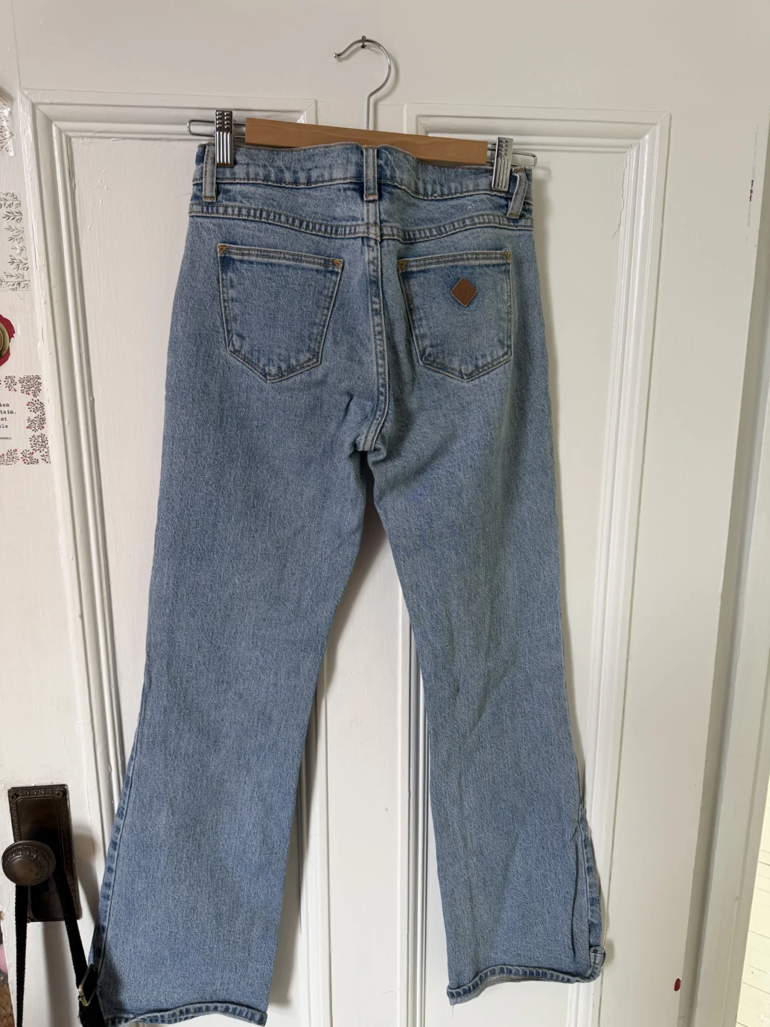 Image for Abrand bootcut jeans size 25 light wash