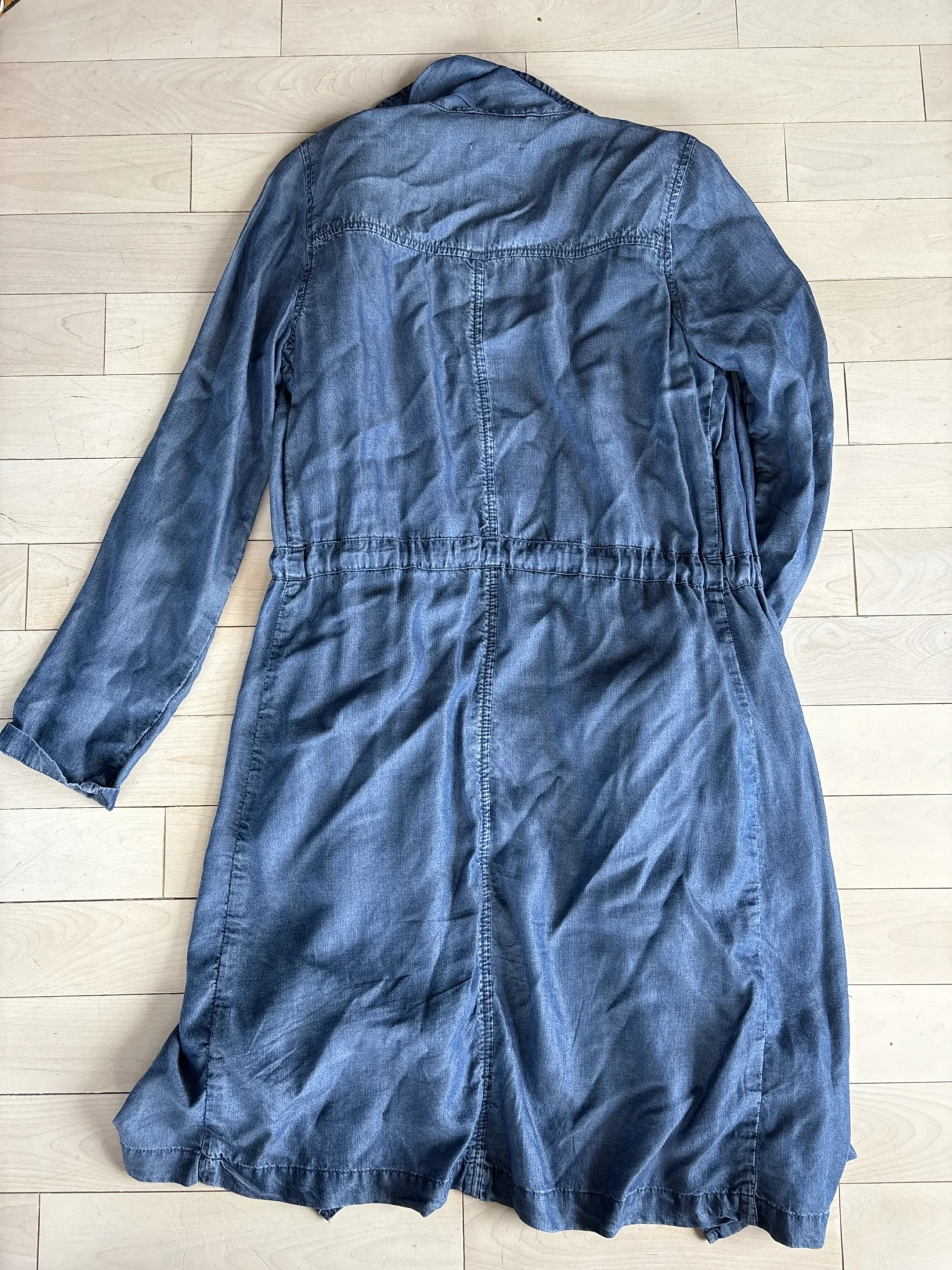 Image for Veste longue denim