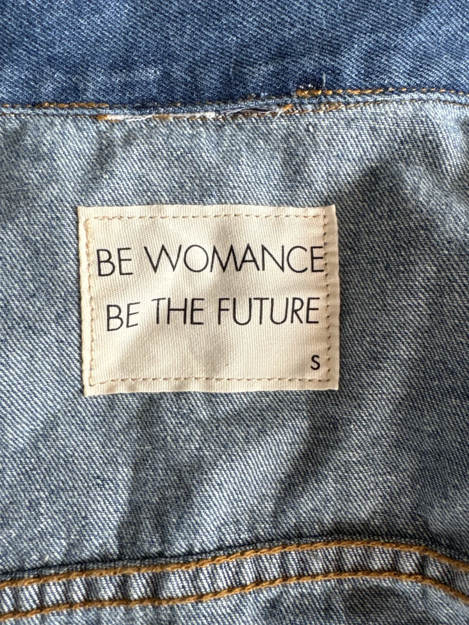Image for Veste oversized en jeans