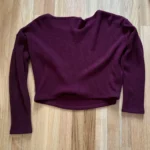 Thumbnail for Bare-shoulder knitwear Louve Design