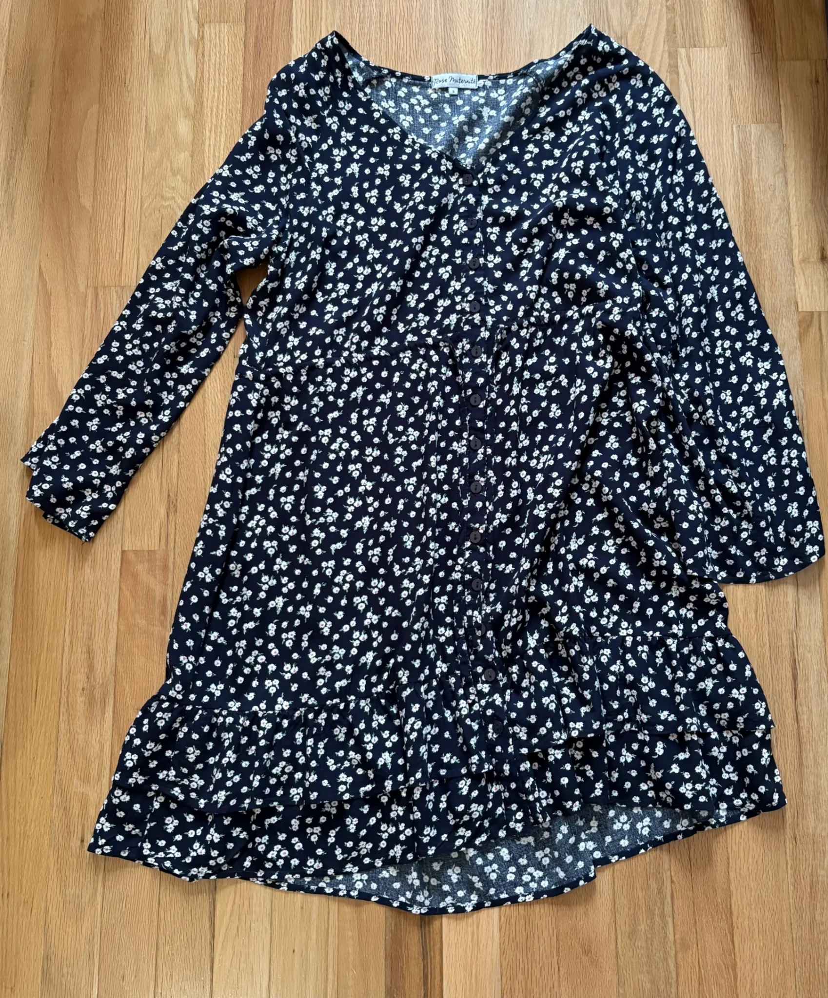 Image for Robe Rose Maternité Small