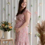 Featured thumbnail for Robe Rose Maternité Small.