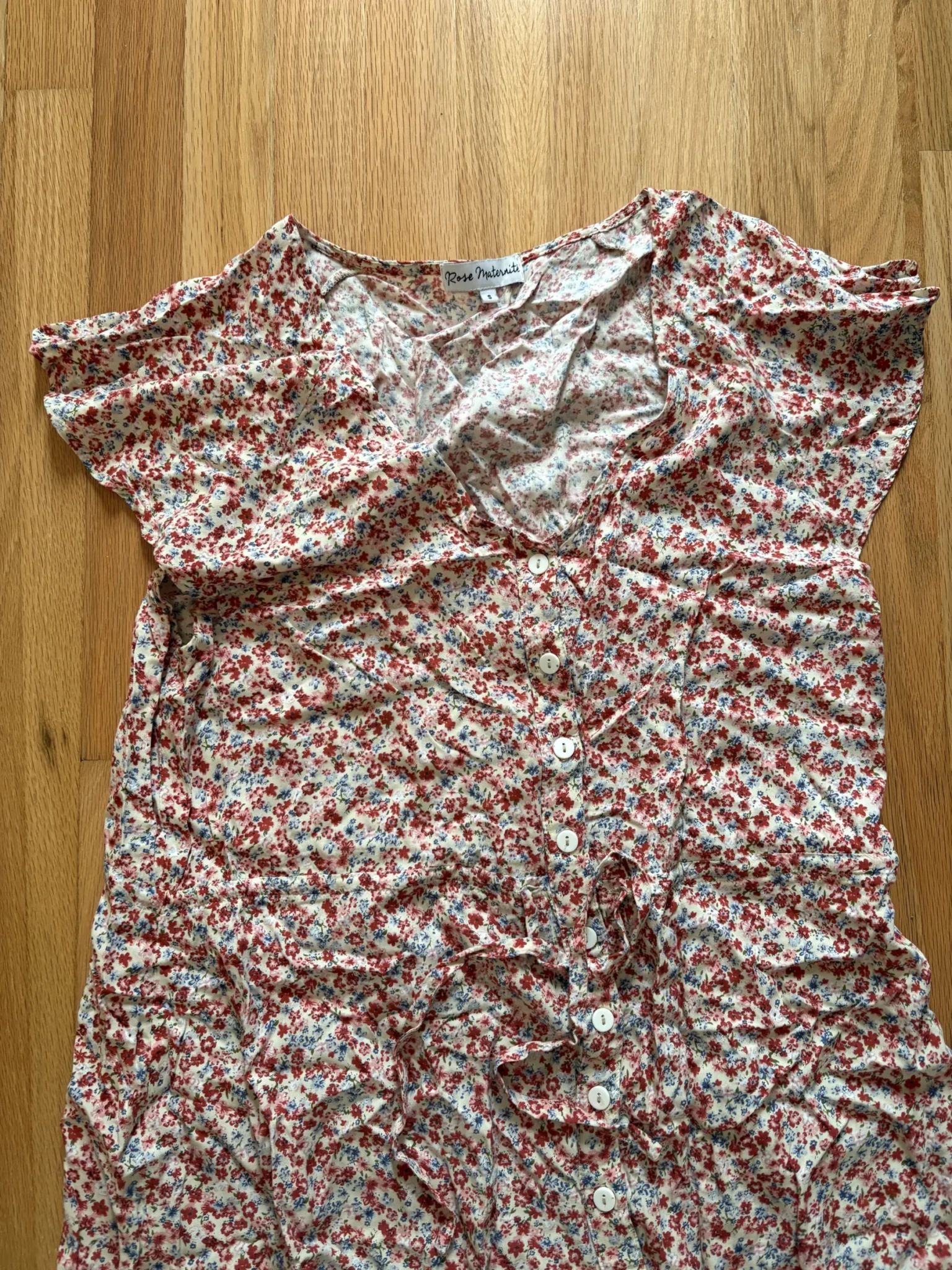 Image for Robe Rose Maternité Small.