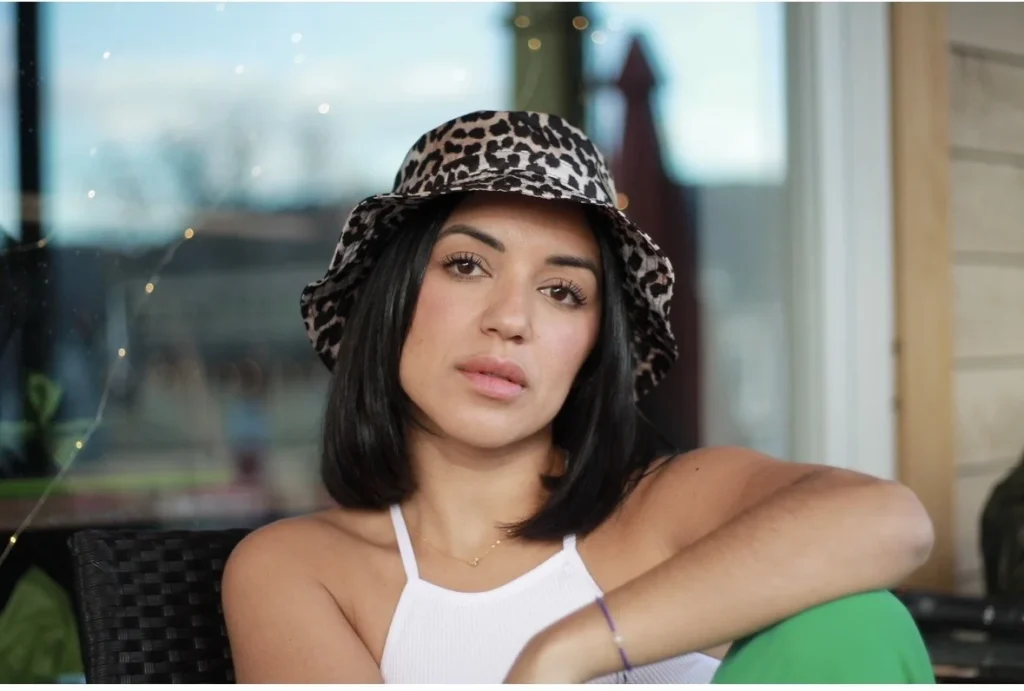 Image for Ganni Bucket Hat Leopard