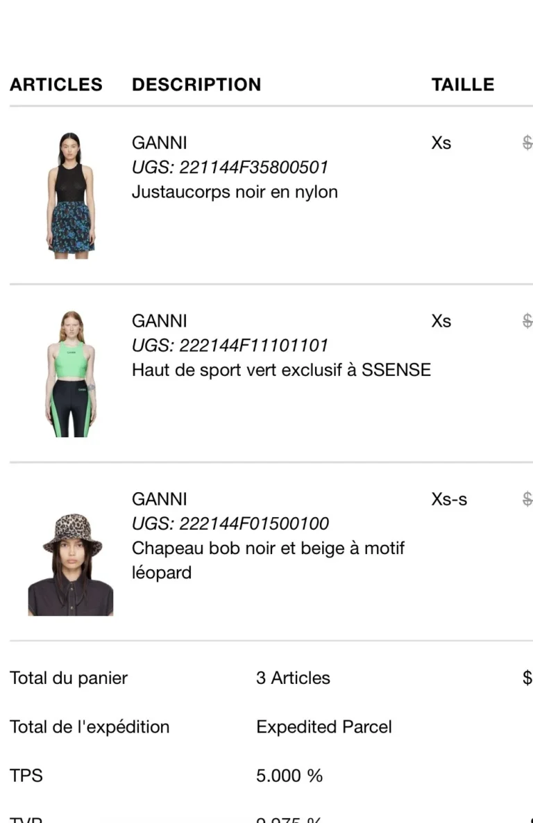 Image for Ganni Bucket Hat Leopard