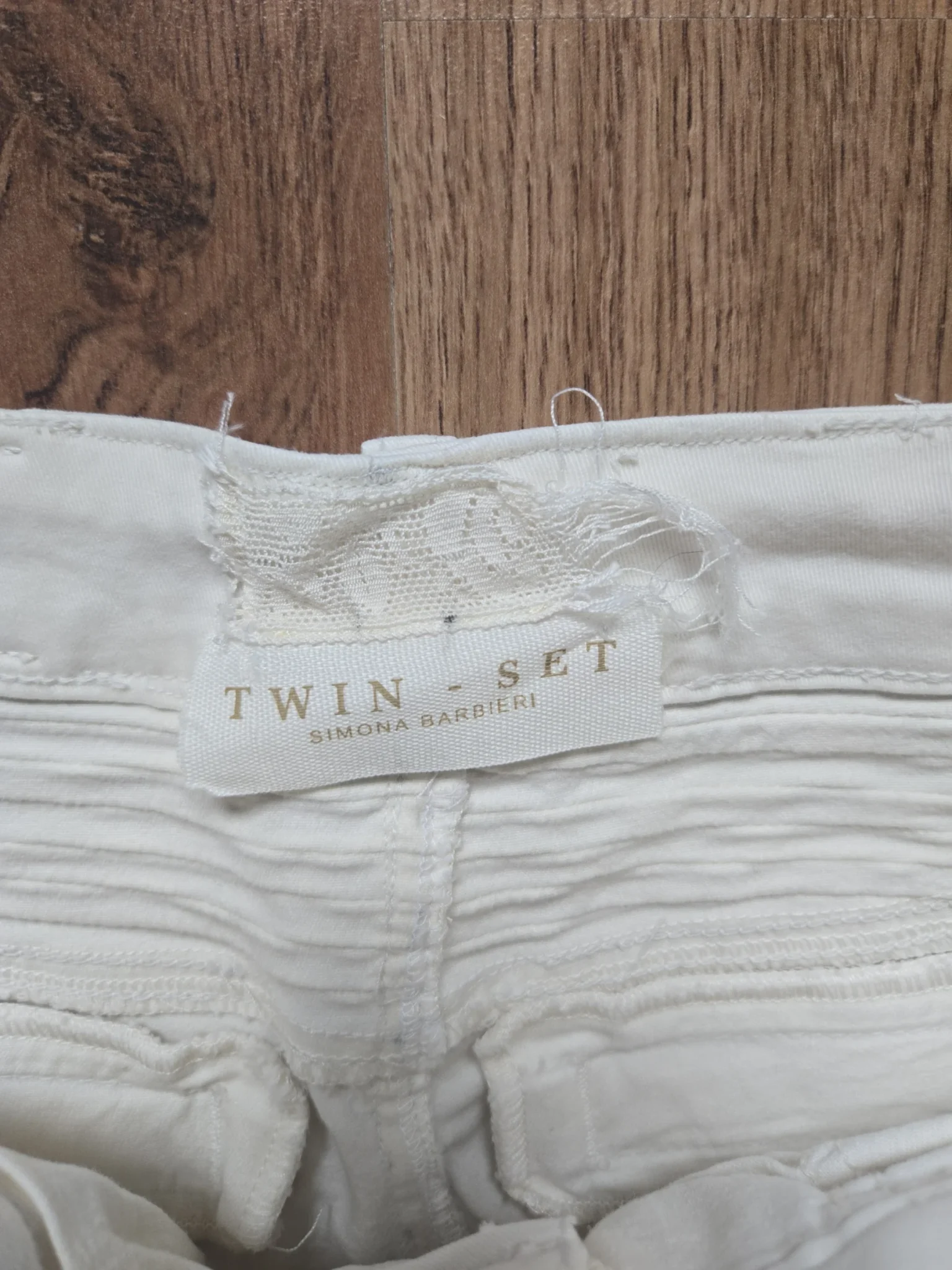 Image for White-cream jeans