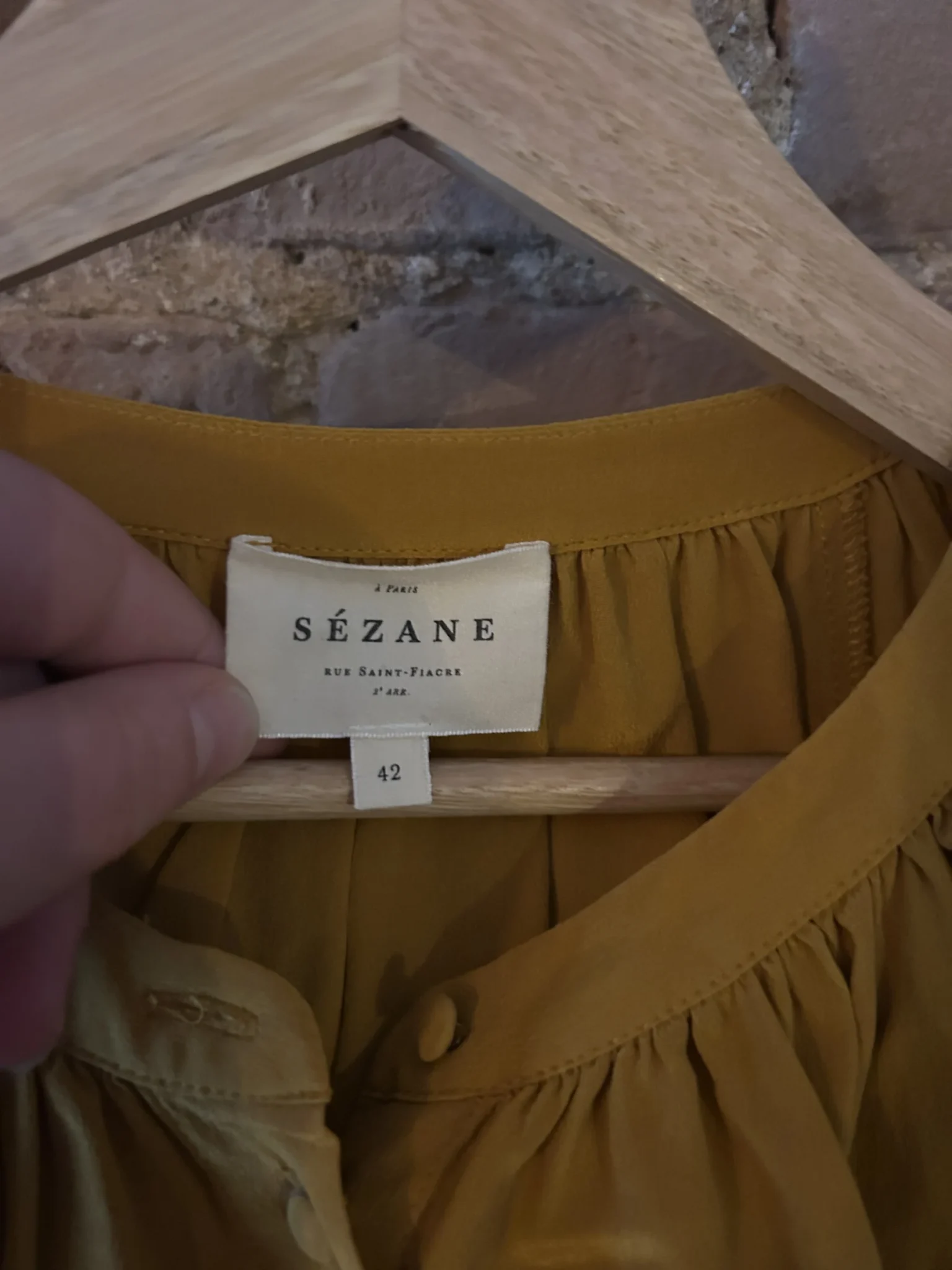 Image for Sezane blouse model Lealys
