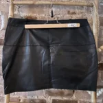 Thumbnail for ikks leather skirt