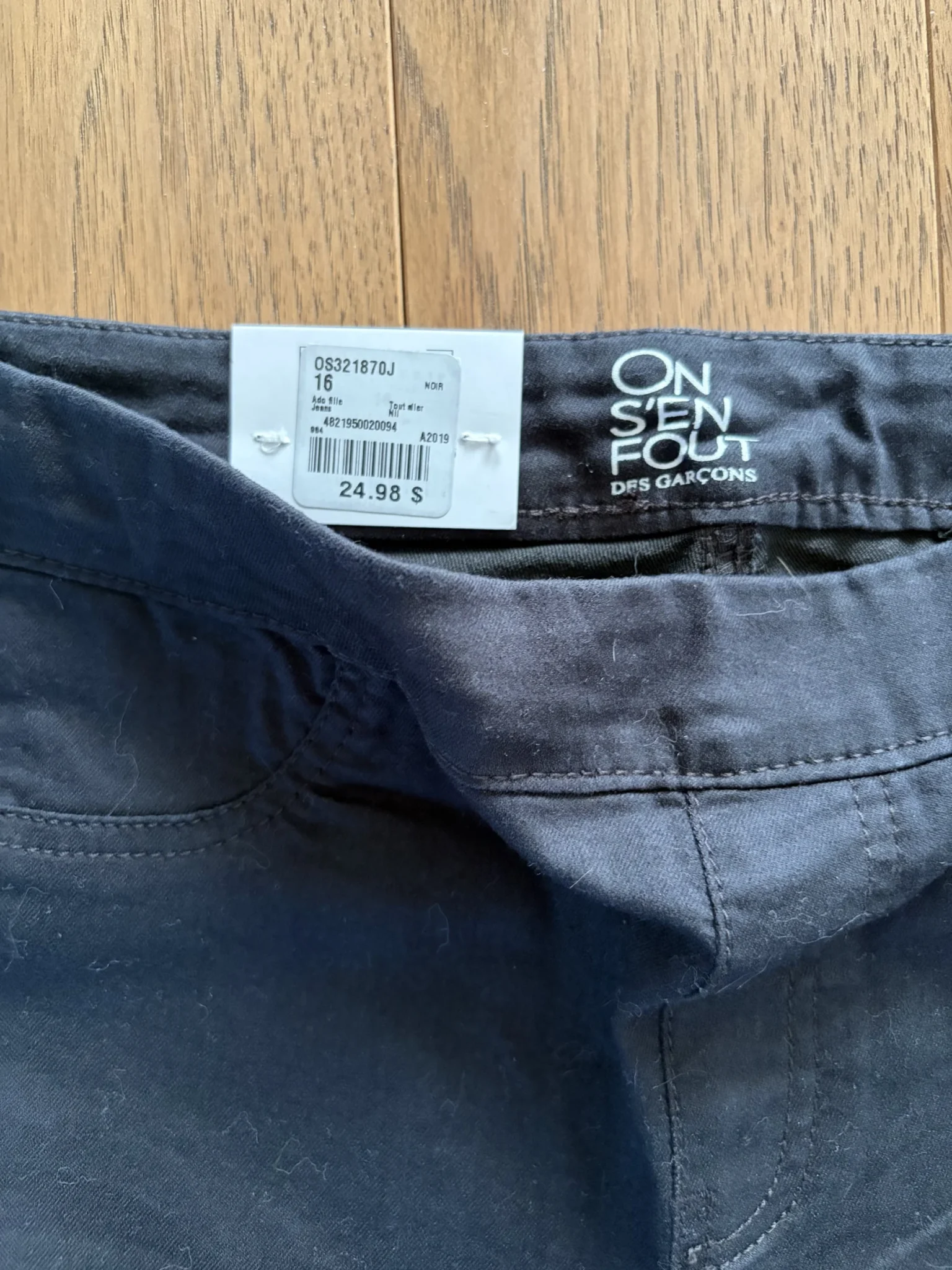 Image for Pantalon noir Aubainerie