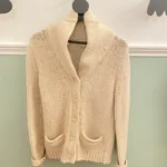 Thumbnail for Gilet chaud blanc cassé