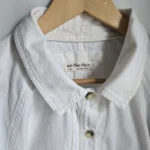 Thumbnail for We The Free off-white shirt with short puffed sleeves