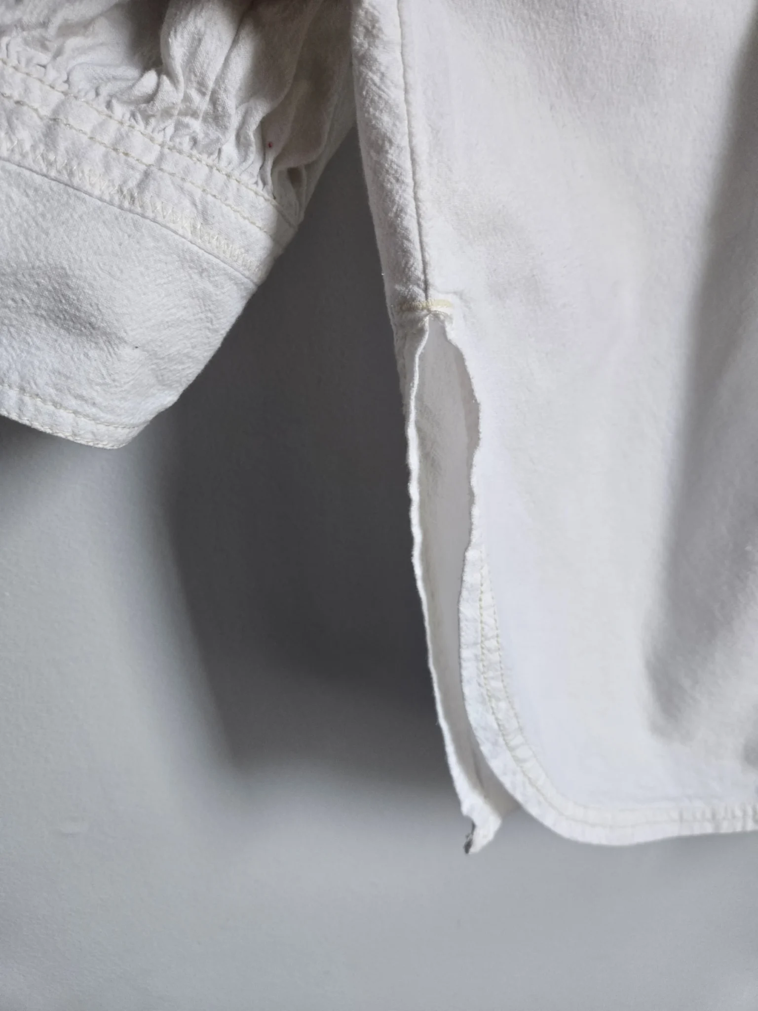 Image for We The Free off-white shirt with short puffed sleeves