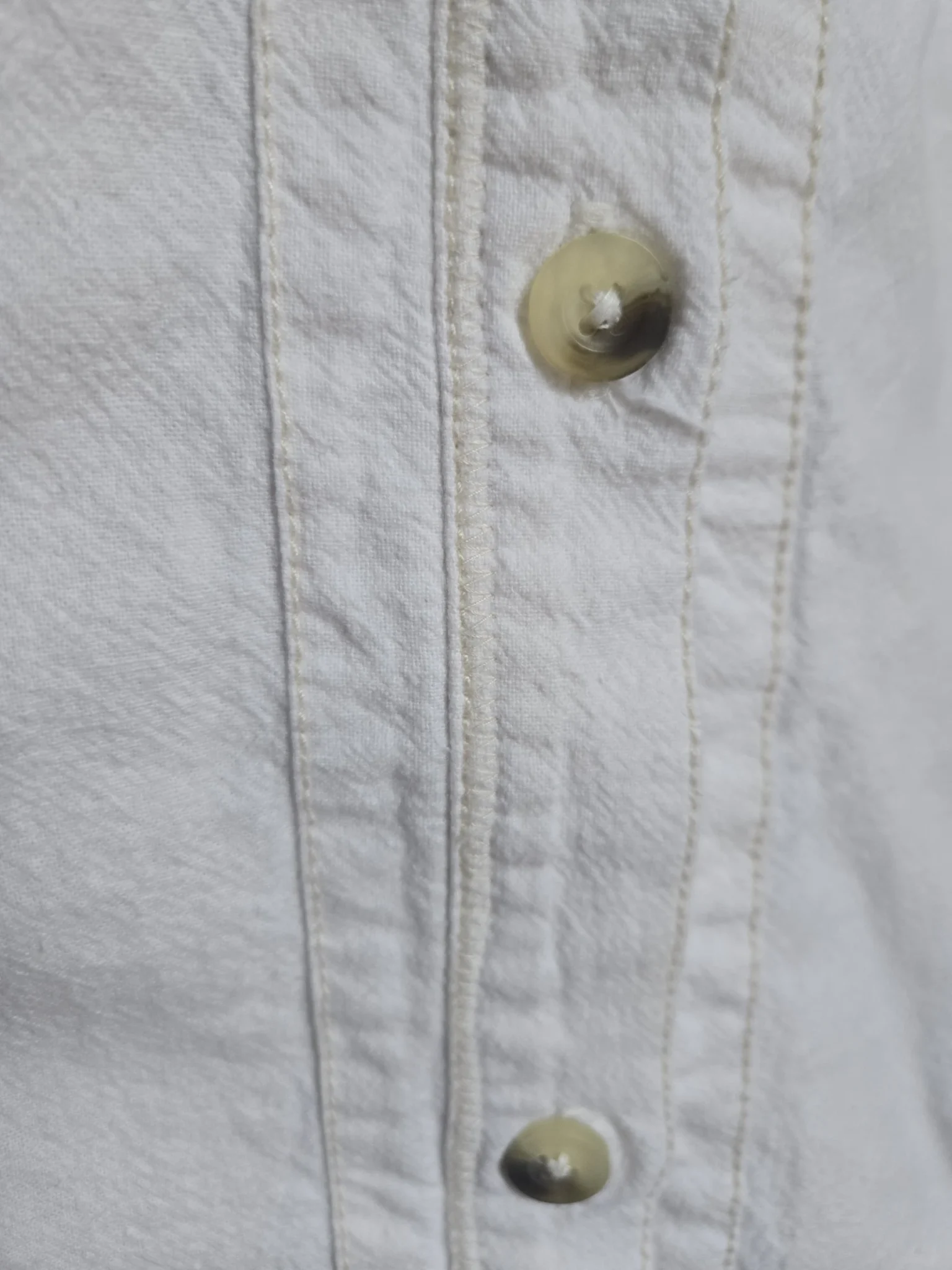 Image for We The Free off-white shirt with short puffed sleeves
