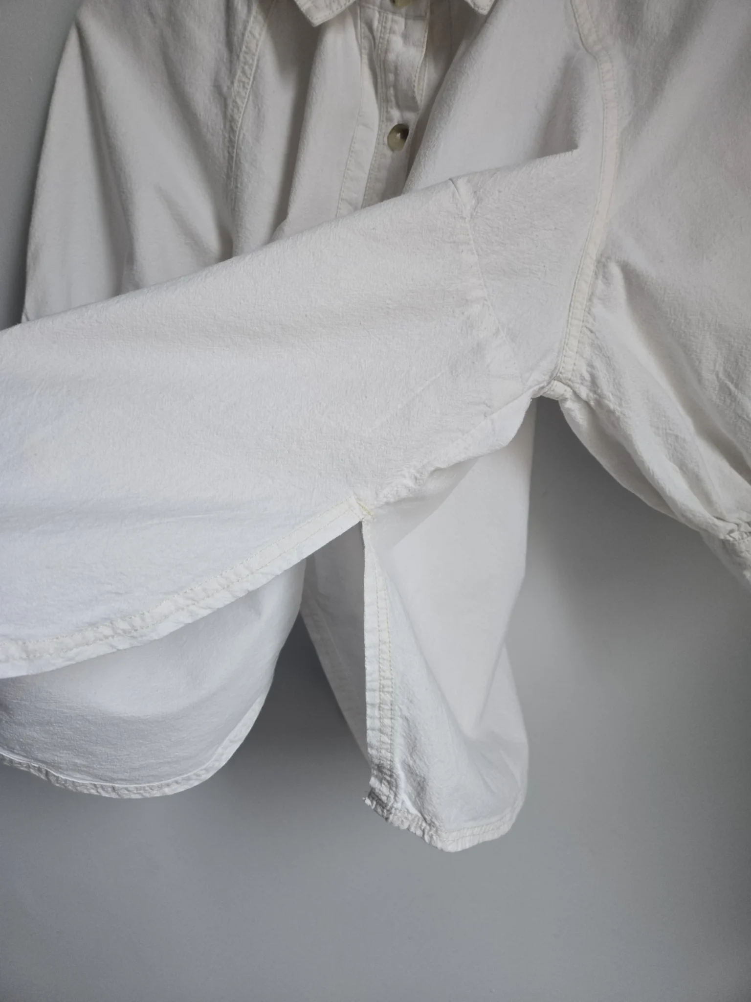 Image for We The Free off-white shirt with short puffed sleeves