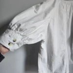 Thumbnail for We The Free off-white shirt with short puffed sleeves