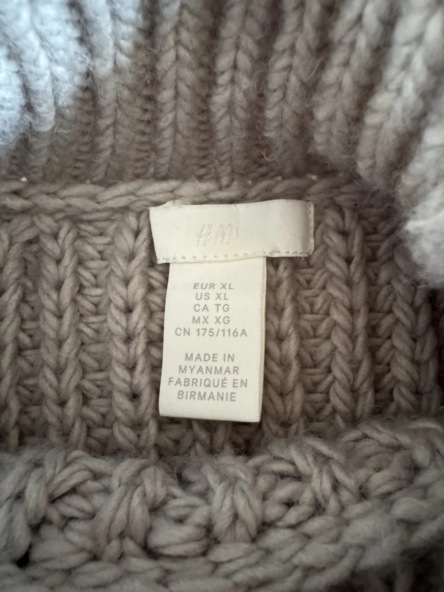 Image for New H&M warm jumper