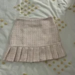 Thumbnail for Forever 21 Light Pink Tweed Skirt – Brand New, Size S