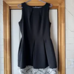 Featured thumbnail for Black dress with white lace
