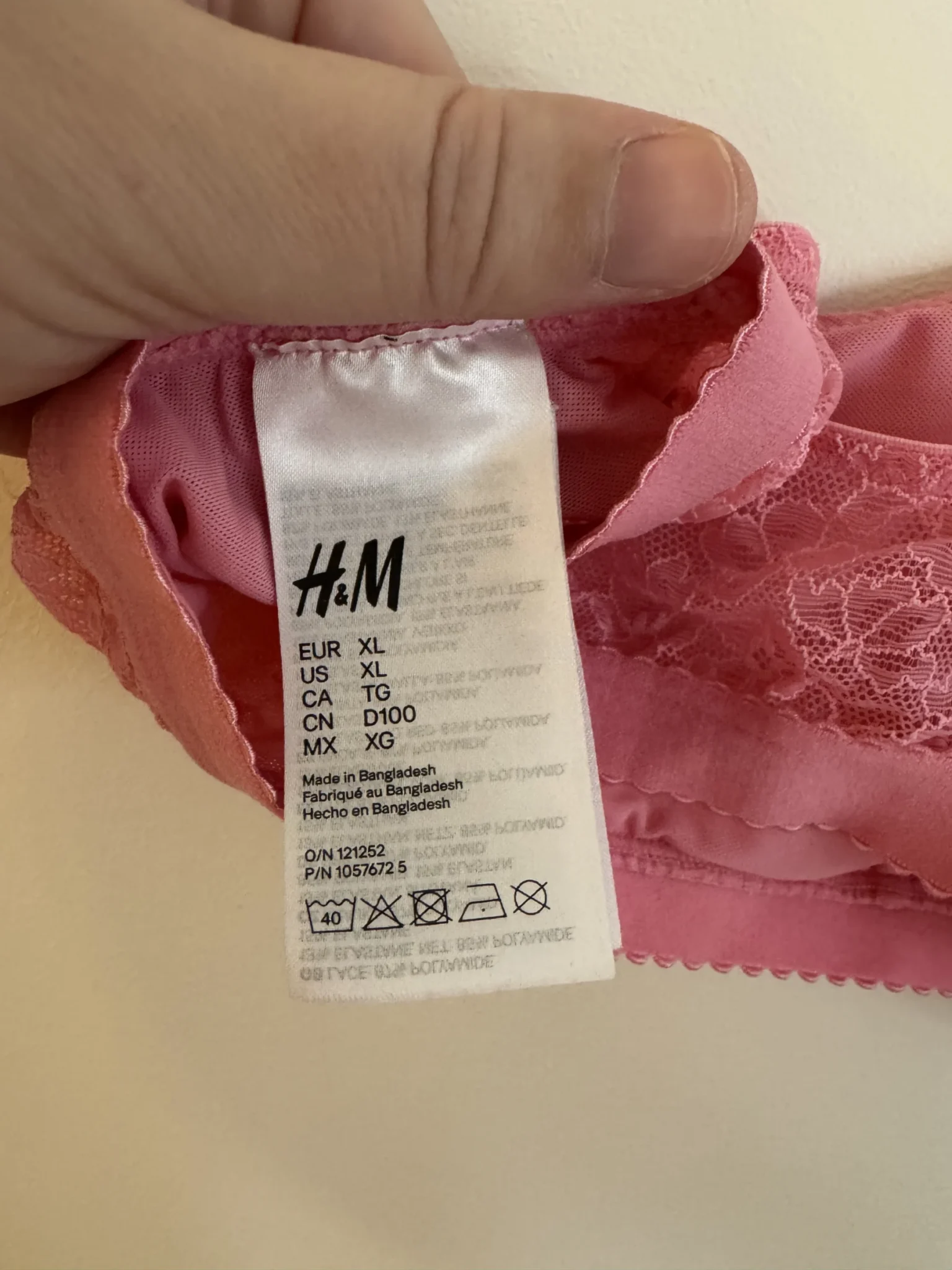 Image for Pink lace frill