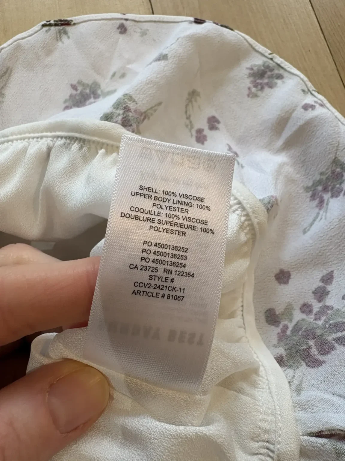 Image for Blouse printanière Aritzia 🤍