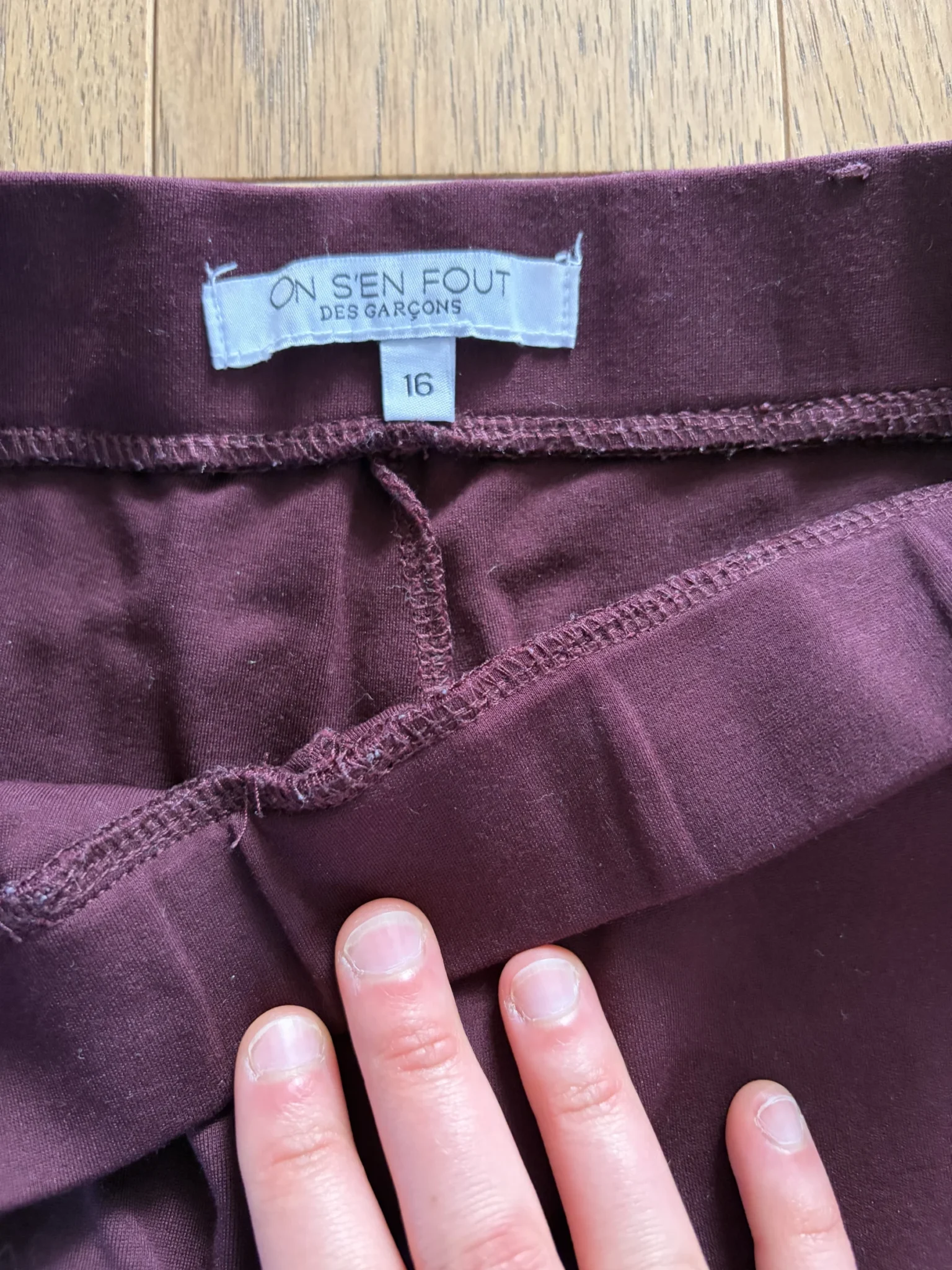 Image for Pantalon bourgogne