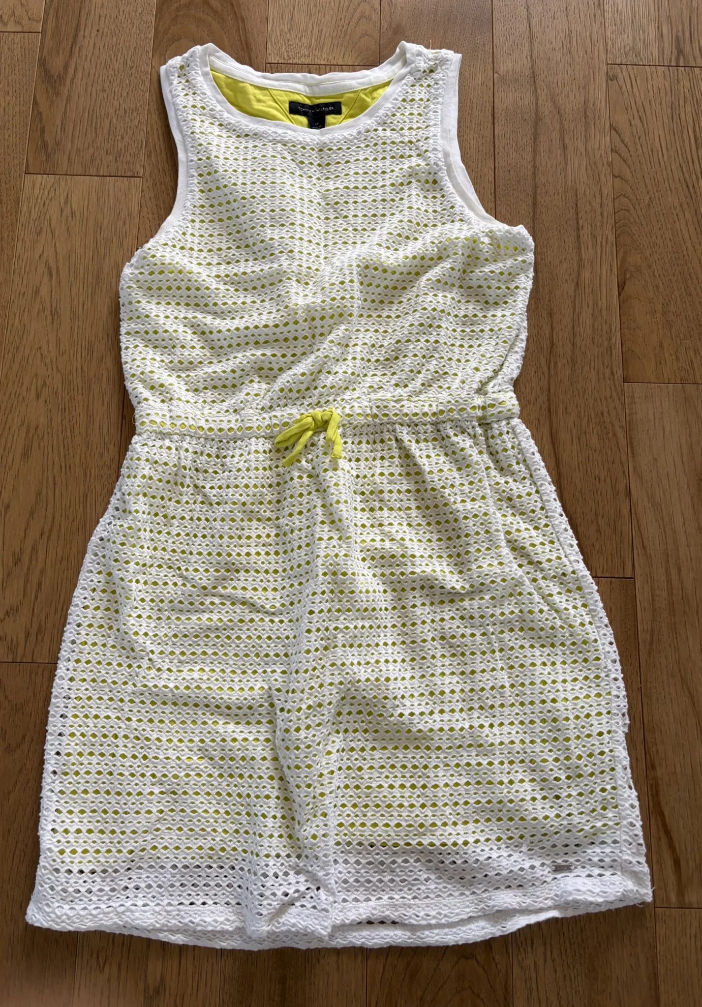 Featured image for Belle robe blanche et lime