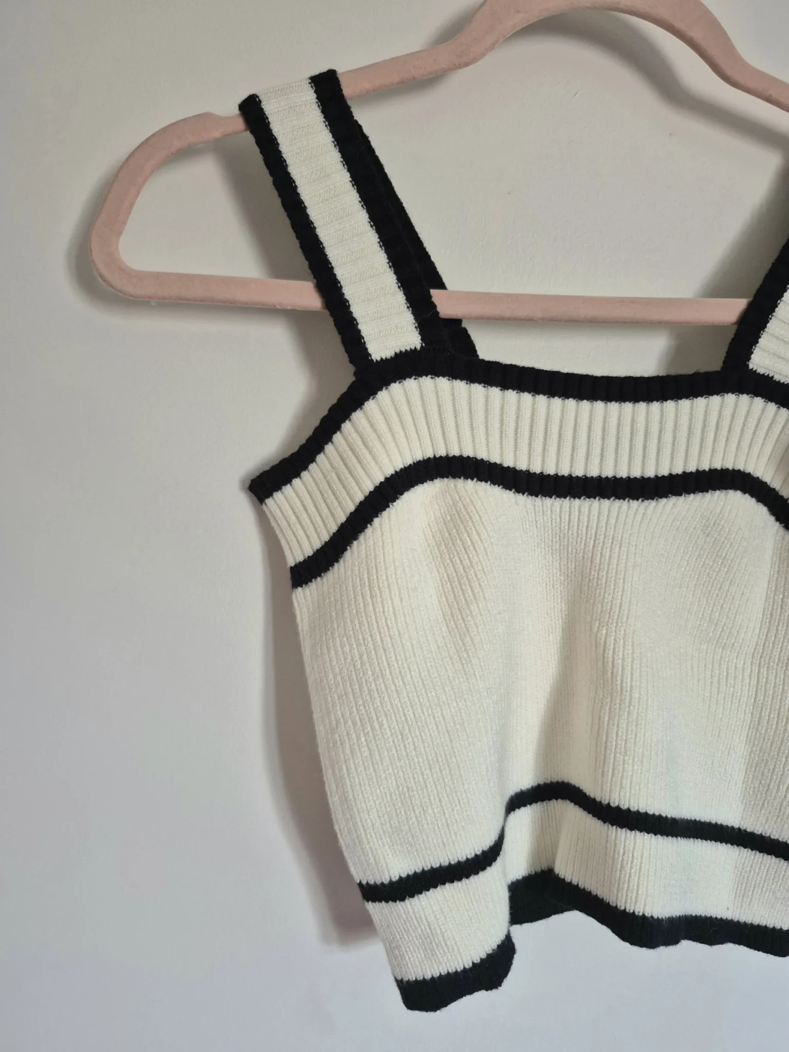 Image for Camisole blanche et noire XS