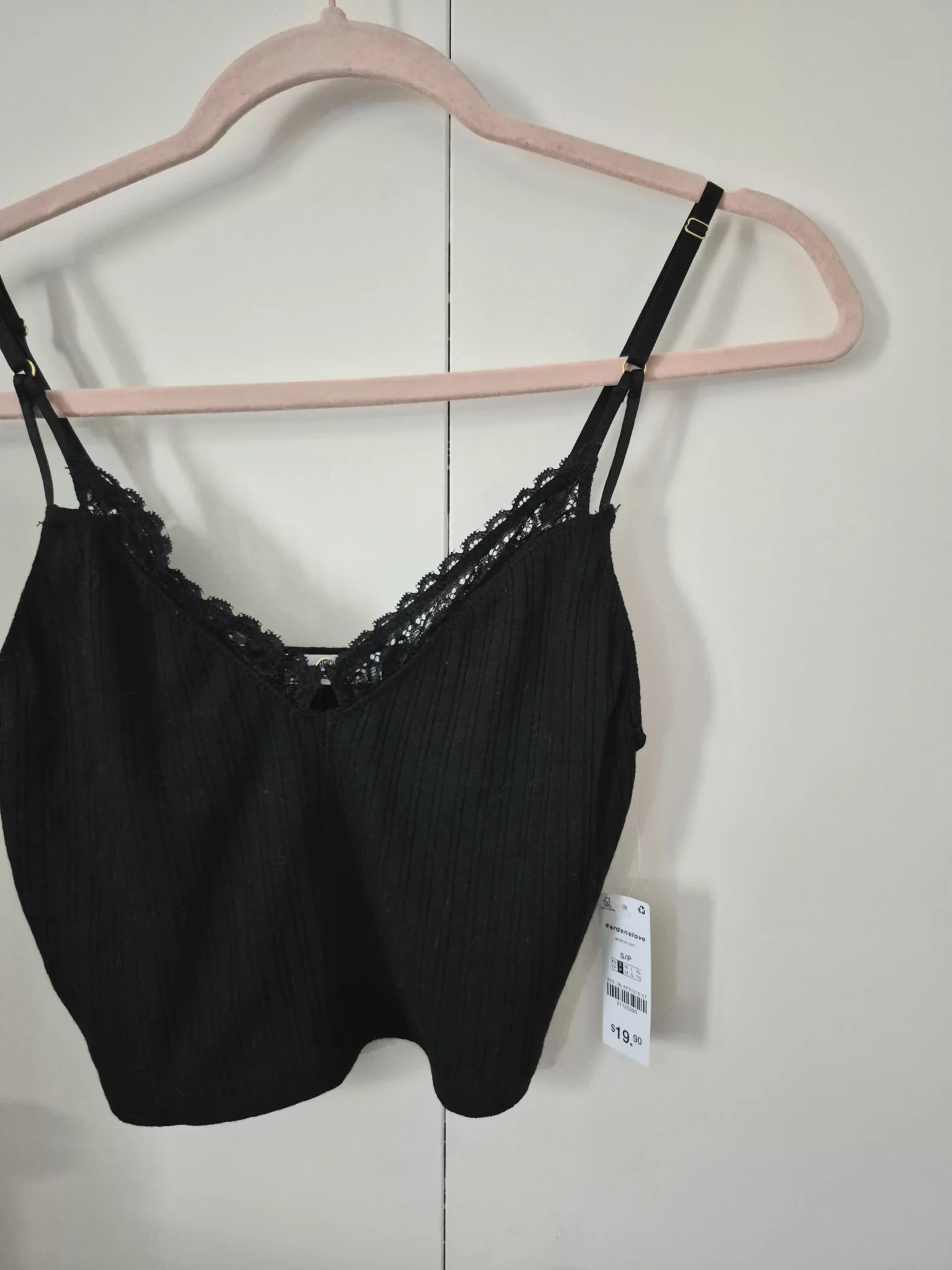 Image for Camisole noire Ardene Small