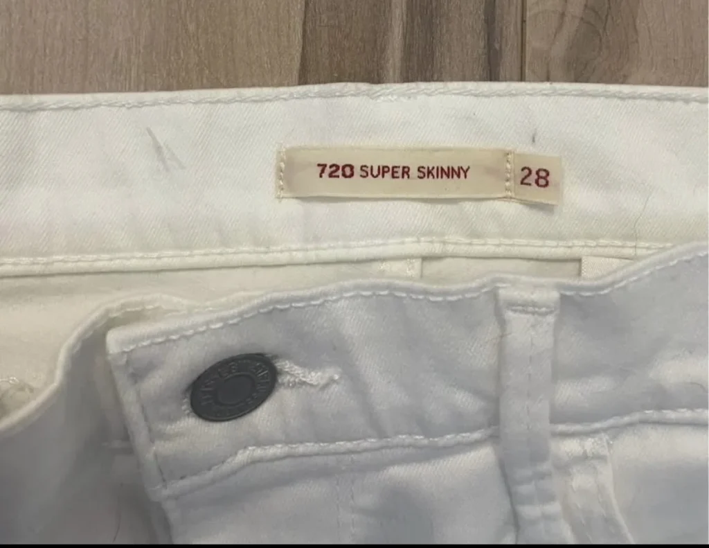 Image for Levi's white jeans