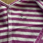 Thumbnail for Belle robe lignée mauve pour l’été