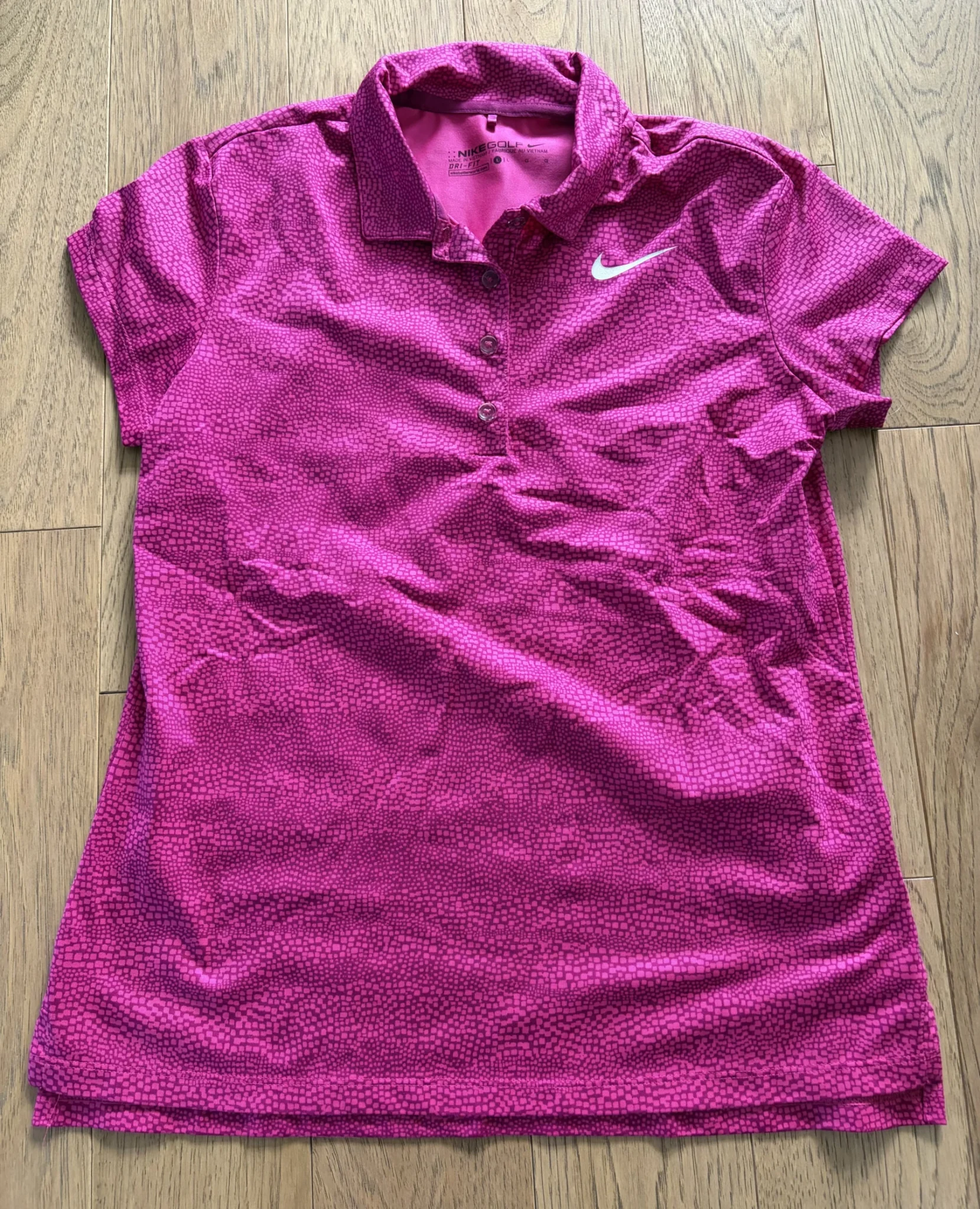Featured image for Pink sports T-shirt